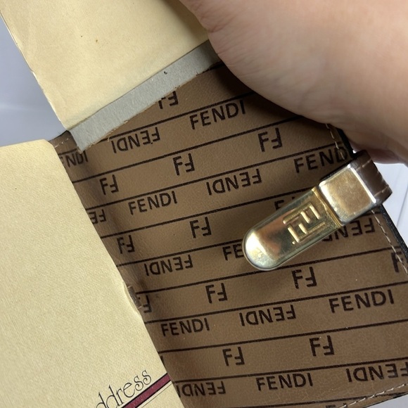 FENDI Monogram Memo Address Vintage Wallet - Picture 10 of 10